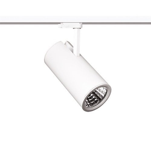 Lamptıme 40W Beyaz Gövde Monofaze Ray Spot 3000K Sarı Işık