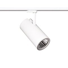 Lamptıme 40W Beyaz Gövde Monofaze Ray Spot 3000K Sarı Işık