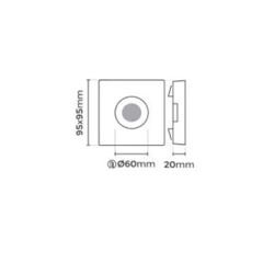 MOL558 DEKORATİF GU10 DUYLU CAM SPOT