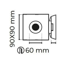 MOL578 DEKORATİF GU10 DUYLU CAM SPOT