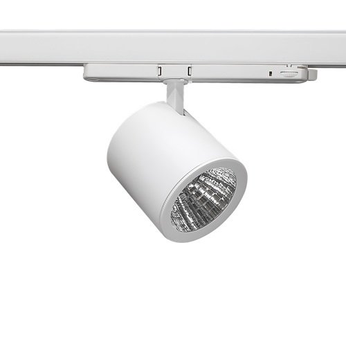 Lamptıme 30W Beyaz Gövde Trıfaze Ray Spot 3000K Sarı Işık