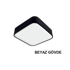 Lamptıme Sarkıt Armatür 80*80 Dolu Kare 40Cm 40W 3000K Beyaz Gövde