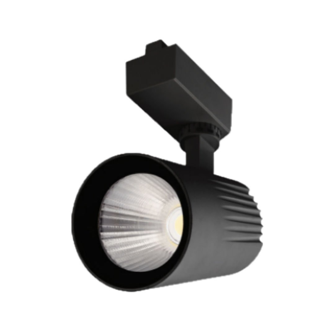 Zmr 40W Siyah Kasa Pro Ray Spot Armatürü 4000K (Ilık Beyaz
