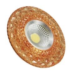 MOL545 DEKORATİF KRİSTAL CAM SPOT KENAR LEDLİ