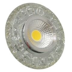 MOL571 DEKORATİF KRİSTAL CAM SPOT KENAR LEDLİ