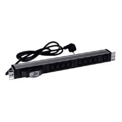 Nead 19'' 2U 9 Şeb. Prizli Şok Korumalı W Oto. Priz Blğ. + 1,5 M Kab.