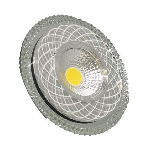 MOL573 DEKORATİF KRİSTAL CAM SPOT KENAR LEDLİ