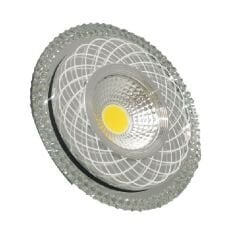 MOL573 DEKORATİF KRİSTAL CAM SPOT KENAR LEDLİ