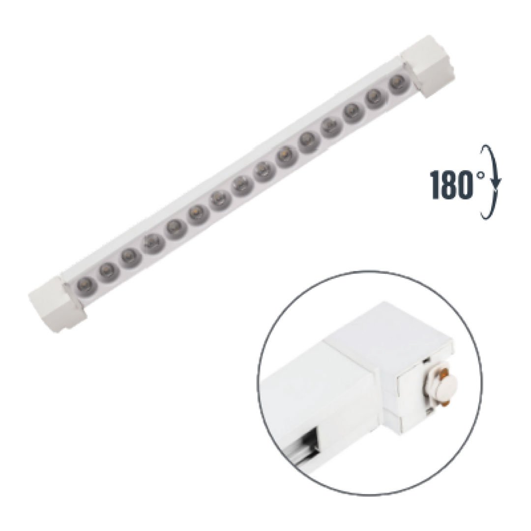Zmr 30W Beyaz Kasa Mercek Lıneer Ray Spot