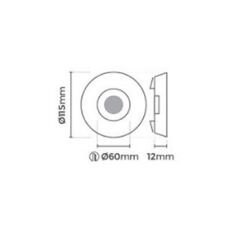 MOL3018 POMAK SERİSİ SIVA ALTI LED SPOT