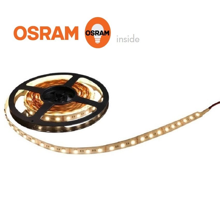 Jupıter Le210 12V İç Mekan Üç Çipli Şerit Led (5 Metre) Osram Insıde (Project Series)