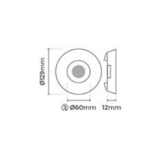 MOL3041 POMAK SERİSİ SIVA ALTI LED SPOT