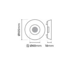 MOL3014 POMAK SERİSİ SIVA ALTI LED SPOT