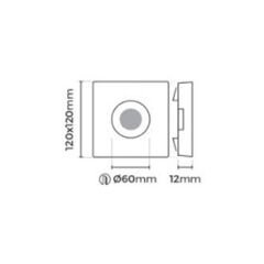 MOL3060 POMAK SERİSİ SIVA ALTI LED SPOT