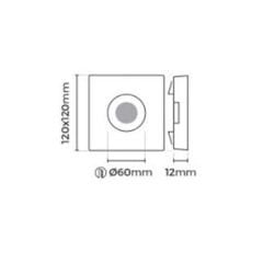 MOL3057 POMAK SERİSİ SIVA ALTI LED SPOT