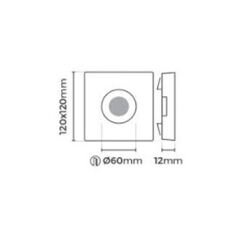 MOL3061 POMAK SERİSİ SIVA ALTI LED SPOT