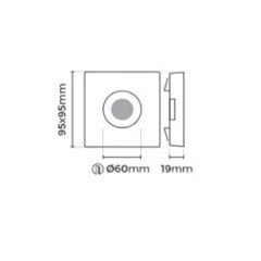 MOL3052 POMAK SERİSİ SIVA ALTI LED SPOT