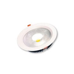 ACK 170MMx45MM 20W BEYAZ 4000K SIVA ALTI YUVARLAK COB LED DOWNLIGHT