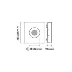 MOL3053 POMAK SERİSİ SIVA ALTI LED SPOT