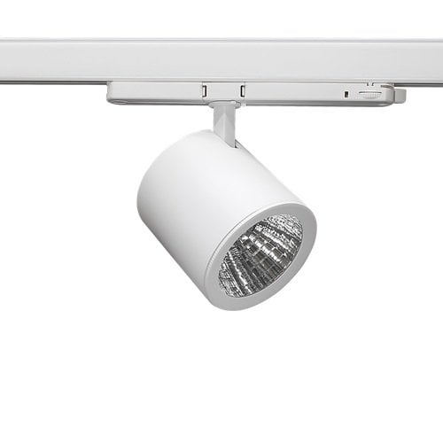 Lamptıme 30W Beyaz Gövde Trıfaze Ray Spot 4000K Ilık Beyaz