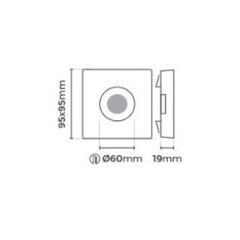 MOL3054 POMAK SERİSİ SIVA ALTI LED SPOT