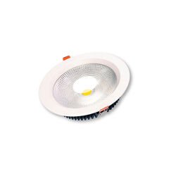ACK 229MMx50MM 30W BEYAZ 4000K SIVA ALTI YUVARLAK COB LED DOWNLIGHT