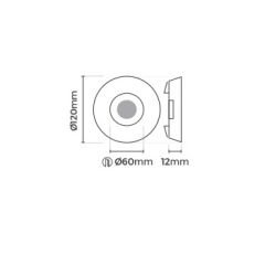 MOL3027 POMAK SERİSİ SIVA ALTI LED SPOT