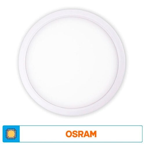ACK 90MMx28MM 7W BEYAZ 3000K SIVA ALTI YUVARLAK LED BACKLIGHT
