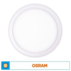 ACK 90MMx28MM 7W BEYAZ 3000K SIVA ALTI YUVARLAK LED BACKLIGHT