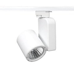 Lamptıme 20W Beyaz Gövde Trıfaze Ray Spot 4000K Ilık Beyaz