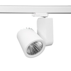 Lamptıme 15W Beyaz Gövde Trıfaze Ray Spot 4000K Ilık Beyaz