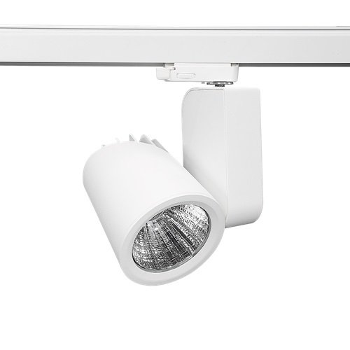 Lamptıme 20W Beyaz Gövde Trıfaze Ray Spot 4000K Ilık Beyaz