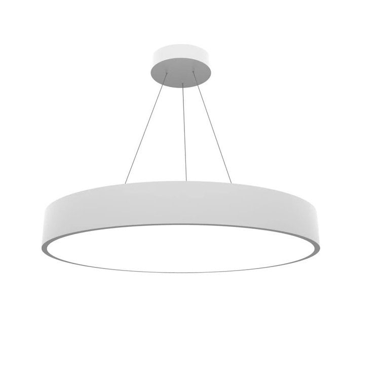 Lamptıme Sarkıt Armatür 80*80 Dolu Daıre 60Cm 60W 3000K Beyaz Gövde
