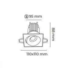MOL6107M GİZA SERİSİ SIVA ALTI LED SPOT