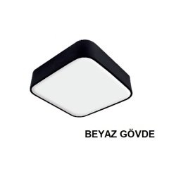 Lamptıme Sarkıt Armatür 80*80 Dolu Kare 60Cm 60W 3000K Beyaz Gövde