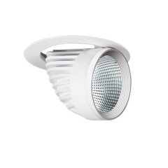 Tı Cob Downlıght 20W Yuvarlak Beyaz Gövde 3000K Sarı Işık