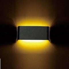 Ack 6W Avva Siyah Led Duvar Arm 3000K