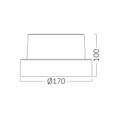 Braytron Walls- G2 15W 4000K Siyah Duvar Armatür