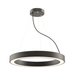 Lamptıme Sarkıt Armatür 80*80 Halka 120Cm 120W 3000K Siyah Gövde