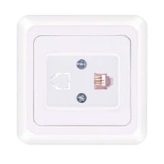 Ne-Ad Fırat Tekli Numeris Telefon Prizi [Cat 3]