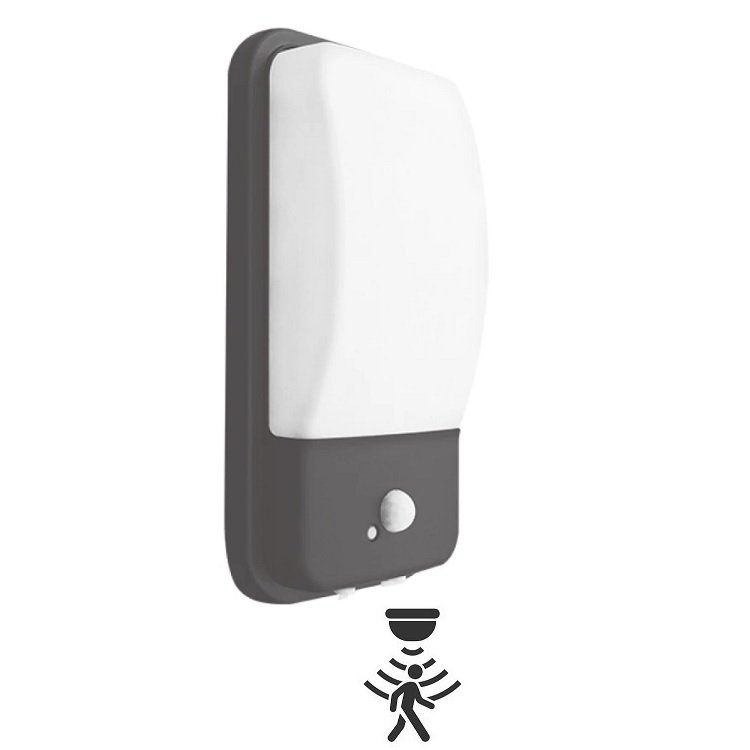Braytron 20W 3000K Ip65 Ledli Duvar Armatürü Sensörlü