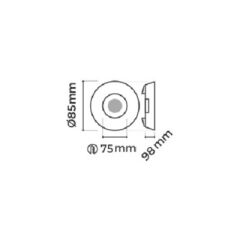 MOL4135M GİZA SERİSİ SIVA ALTI LED SPOT