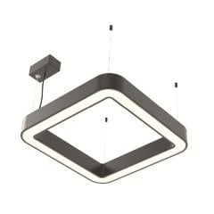 Lamptıme Sarkıt Armatür 80*80 Kare 100Cm 100W 3000K Siyah Gövde