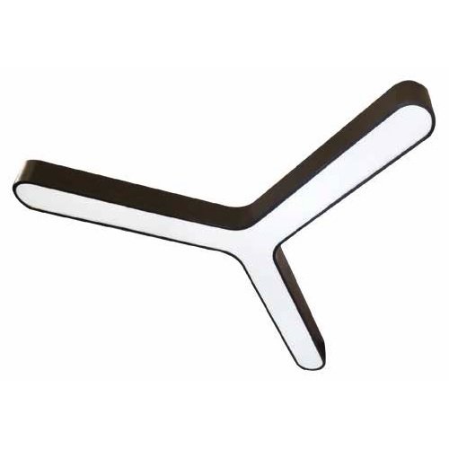 Lamptıme Sarkıt Armatür 80*80 Yıldız 60Cm 60W 3000K Siyah Gövde