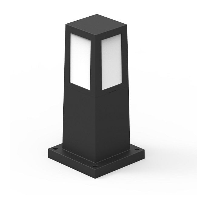 Horoz Bahçe Aydınlatması Çınar 1 Siyah Ip54 E27 400010134