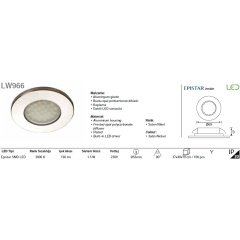 Jupıter Lw966 S Merdiven Led Spot 1,5W (3000K) S/A