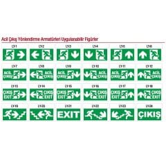 SFS Sıva Altı Yönlendirme Armatürü Sürekli A202-30223E