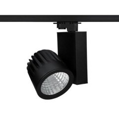 Lamptıme 20W Siyah Gövde Monofaze Ray Spot 3000K Sarı Işık