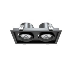 Gy 3052-30  2X30W 40° 2700K/3000K/4000K/5000K So Cob Led S.A.Arm.