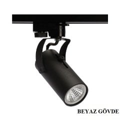 Ack Gu10 Duylu Beyaz Kasa Ray Spot Armatür